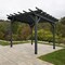 Highwood Usa Bodhi 12 x 12 Poly Outdoor Pergola Gazebo AD-PGLA1212-BKE - alternate 3